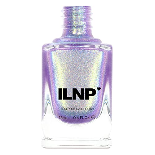 Image of ILNP Downtown - Iridescent Purple Holographic Jelly Nail Polish