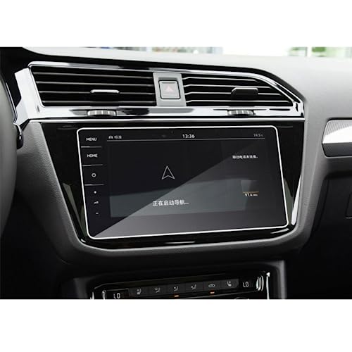 Verre trempé pour VW Tiguan R : protection écran de navigation 9,2 pouces
