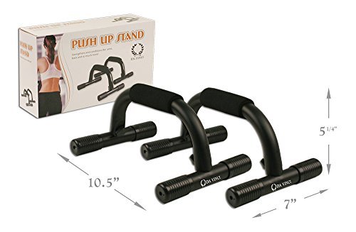 Pushup Bars with Non Slip Feet and Comfort Foam Grip for Providing a Safer Push Up Stand, 1 Pair