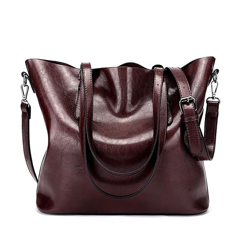 Sac à bandoulière pour femme élégant et grand sac à main en polyuréthane