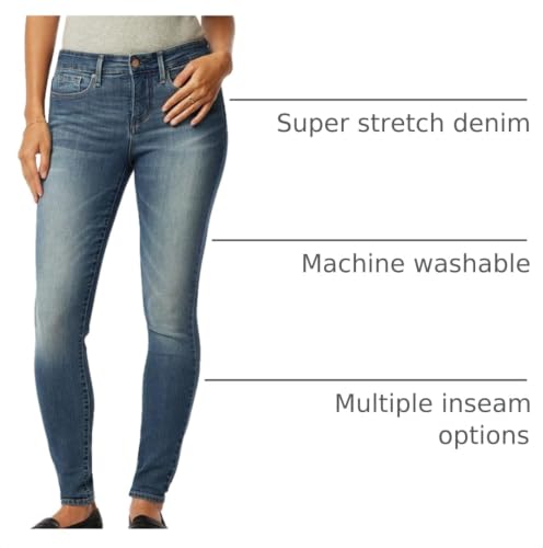 Levi Strauss Signature Gold Women's Totally Shaping Mid Rise Skinny Jeans - image 4