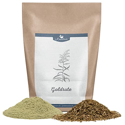 Krauterie Goldrute Hund, Einzelfuttermittel für Hunde, Goldrute Geschnitten in Spitzenqualität Cover