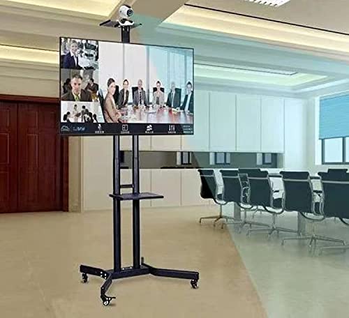 Soporte móvil giratorio para TV con ruedas miniatura 2