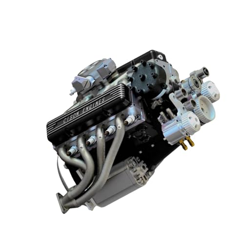 Moteur OHV miniature éducatif STEM pour décoration de bureau et passionné auto