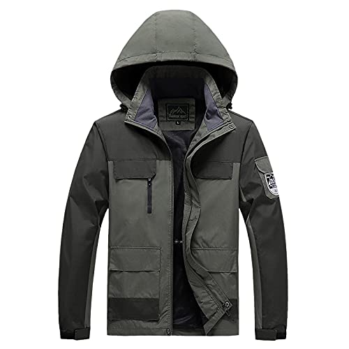 Doudoune chaude homme coupe-vent et veste polaire décontractée