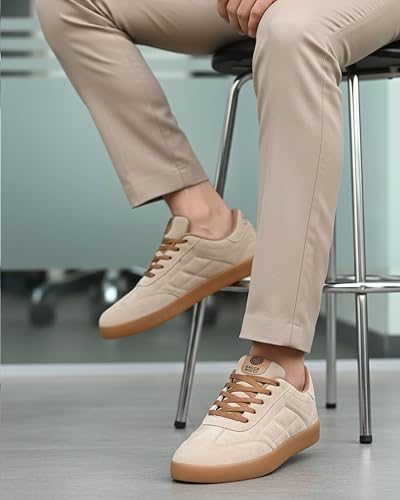 Image of Bacca Bucci Men Suede Sneaker Shoes