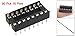 uxcell 30 Pcs 16 Pin 2.54mm DIP IC Socket Solder Type Adaptors
