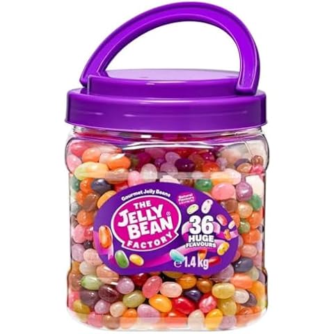 The Jelly Bean Factory Gourmet Jelly Beans Jar Cover