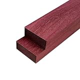 4 Pieces Purpleheart Exotic Hardwood Lumber Boards 3/4' x 2' x 24' | Kiln-Dried Wood for Crafting, Turning & Woodworking Projects by Exotic Wood Zone