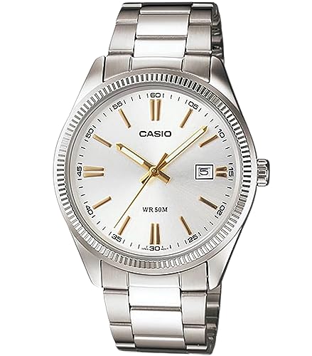 [JVI]Casio rv MTP-1302D-7A2VDF Standard Silver-Tone Steel Bracelet and Dial Y [sAi]