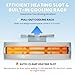 Mxmoonant Thermal Binding Machine for A4 A5 Letter Paper, 33mm Max Thickness, 3-Min Preheat, Compact Design with Cooling Rack, Includes 5 Thermal Covers – Ideal for Home Office School Projects