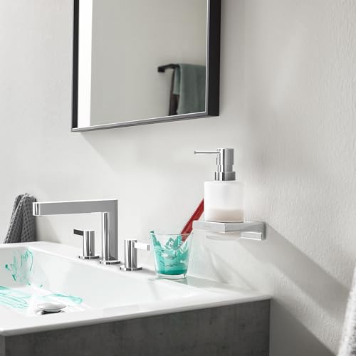 hansgrohe AddStoris Liquid Soap Dispenser in Chrome 6-inch Accessories in Chrome, 41745000 by hansgrohe - Image 2