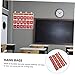 Veemoon Wall-Mounted Phone Organizer Multiple Pockets Multi-Function Calculator Holder for Classroom and Office Hanging Storage Solution for Boys and Girls and Adults