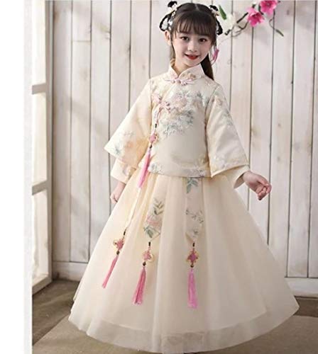 Disfraz chino tradicional Hanfu para niñas miniatura 2