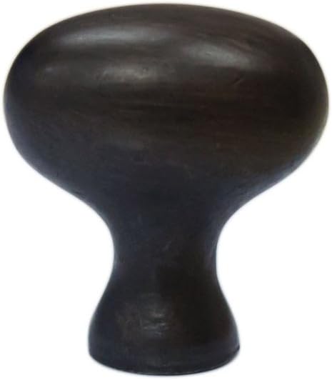 Urbanest Sutton Oval Cabinet Hardware Knob 1 3/16“-by-3/4”-inch, 25 Pack (Oil Rubbed Bronze)