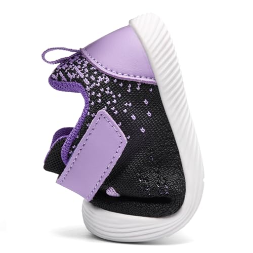 Image of MORENDL Toddler Sneakers Baby Boys & Girls Barefoot Shoes Lightweight Breathable Walking Running Tennis Athletic Sport Shoes