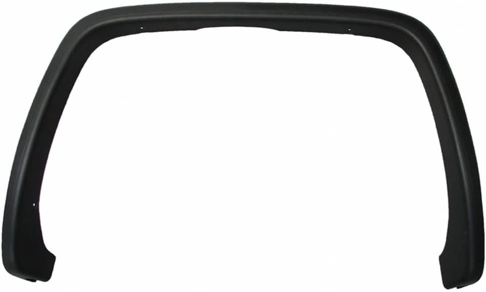 For GMC Sierra 1500 2014 15 16 17 2018 Wheel Arch Molding Driver Side Rear | Textured Black | GM1790120 | 22775552