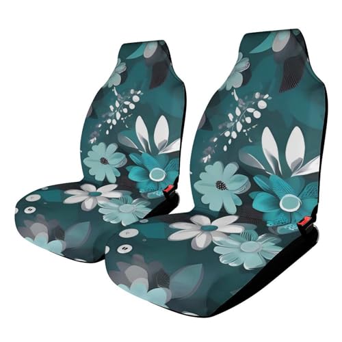 Housse de siège auto universelle fleurie et durable pour une protection complète