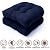 TOTATOWI Outdoor Chair Cushions Patio Furniture Cushion Waterproof Outdoor Cushion for Patio Furniture Set of 2 U Shaped Overstuffed Seat Cushions for Wicker Chair (Only Cushion) Navy