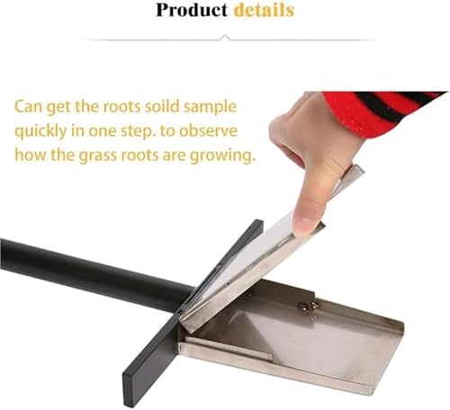 Golf Soil Sampler Probe, Stainless Steel Soil Sampler Probe, Golf Courses Farm Soil Sampling,with T-Shape Handle, for Lawn Plant