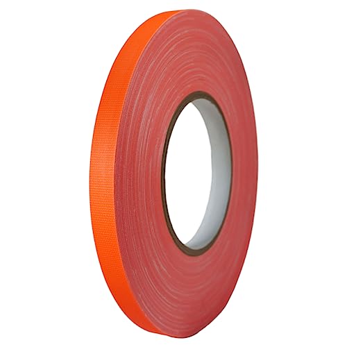 GGR Supplies T.R.U. CGT-80F Fluorescent Orange Spike/Gaffers Tape 1/2 in x 60 yd &ndash; Superior...