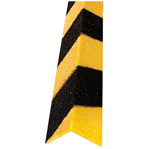 Black/Yellow Anti Slip Stair Nosing by Anglia Composites Cover