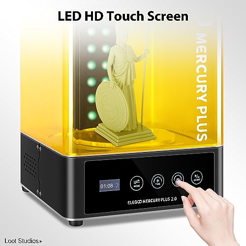 Elegoo US-DP-3D-220 Mercury Plus 2.0 Large Wash And Cure Machine For Lcd/Sla/Dlp 3D Printing Models Cure Box thumb #3