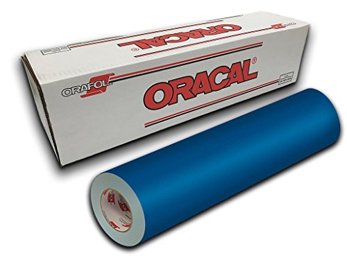 Oracal 631 Gentian Blue 051 rouleau de vinyle mat 30,5 cm x 3 m