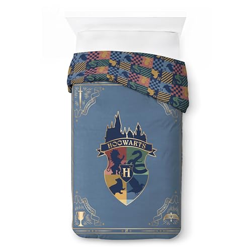 Housse de couette Harry Potter douce pour un lit confortable bleu - 6