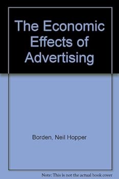Hardcover The Economic Effects of Advertising Book