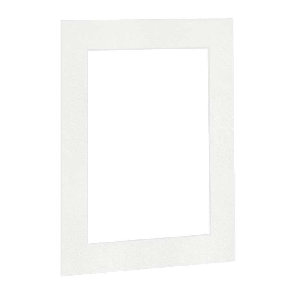Bildershop-24 Passepartout bianco puro, 40 x 50 cm (larghezza x altezza), dimensioni esterne con ritaglio per foto 30 x 40 cm (larghezza x altezza)