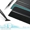 NEWISHTOOL Car Window Tint Installation Kit - Vinyl Wrap Tools With Felt Squeegee, Micro Squeegee, Razor Blade Knife #3