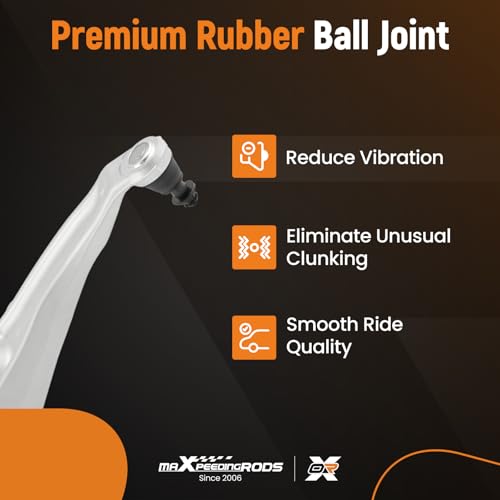 maXpeedingrods 2Pcs Front Lower Control Arms w/Ball Joints Bushings LH & RH for Honda Pilot 2009-2015 K621550 K621551 - Image 4