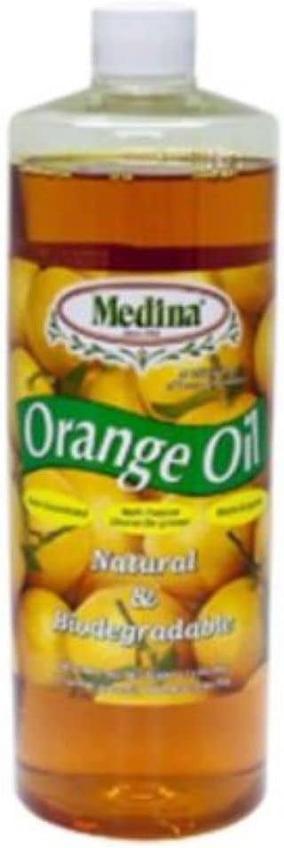MedinaOrange Oil Cleaner & Degreaser Concentrate | All Purpose Cleaner | Orange Citrus Degreaser | Home Outdoor Garden Automotive Use | Oil Cleaner Degreaser for Mopping | Wood Kitchen Cabinet - 32oz