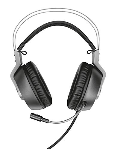 Trust GXT 4376 Ruptor Cuffie Gaming Over-Ear con Unità Altoparlanti e Suono Surround 7.1, Grigio