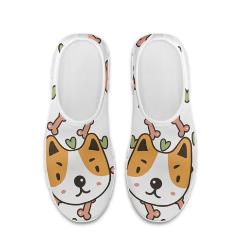 Image of Jeiento Cute Dog Women's Casual Slip On Shoes Loafers Sneakers for Women