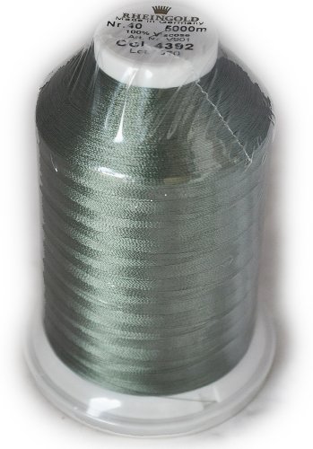 Hilo Rheingold Rayon No. 40 Verde Musgo Claro 4392 miniatura 1