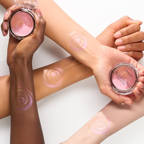 Catrice Aura Glam Highlighter Balm | Creamy, Lightweight Luminizer for Builadble Radiance | Rosy Pink & Warm Bronze | Vegan & Cruelty Free - Thumbnail 3