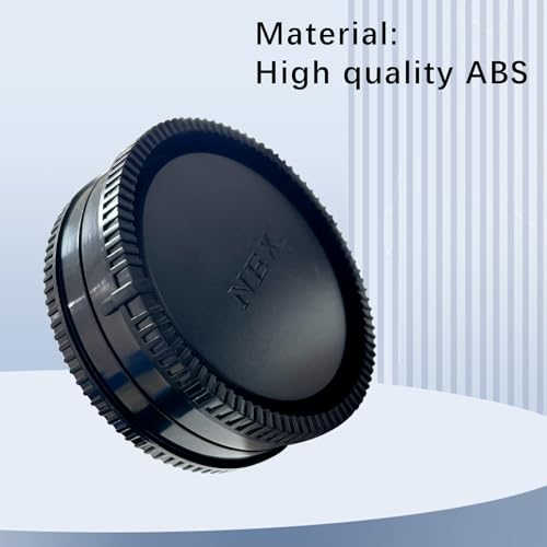 Capuchon d'objectif arrière Sony E NEX en lot de 2 pour boîtiers Alpha et VG30 - 5