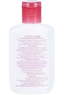 Maybelline New York Expert Eyes Moisturizing Eye Makeup Remover, For Waterproof Eye Makeup, 2.3 fl. oz.