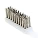 Saim 10PCS 7 inch Wire Brushes Set, Stainless Steel Handle Scratch for Cleaning Welding Slag, Stain and Rust for Kitchen Industrial Welding Slag Walnut Carving Gaps Rust Removal
