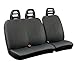 Produktbild Lupex Shop C.b_G Sitzbezug für Furgone 3 Sitzer Bassa aus Baumwolle grau kompatibel für Citroen Jumpy