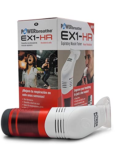 POWERBREATHE EX1 - HR Resistencia Alta - Entrenamiento Espiratorio