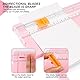 Schneidemaschine Papier, DIYCUT Papierschneider, Paper Cutter Tragbare Austauschbare Schneidklinge, Schneidebrett Papierschneider mit Automatischem Sicherheitsschutz zum Schneiden zum Schneiden
