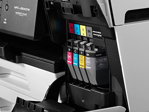 Brother MFC-J6940DW DIN A3 4-in-1 Farbtintenstrahl-Multifunktionsgerät (2 x 250 Blatt Papierkassette, Drucken, scannen, kopieren, faxen), Weiß, Mittel – Bild 6