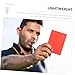 COOLHIYA 10 Pcs Soccer Referee Card Red Football Officials Standard Ejection and Warning Cards Ideal for Sports Games and Referee Kits