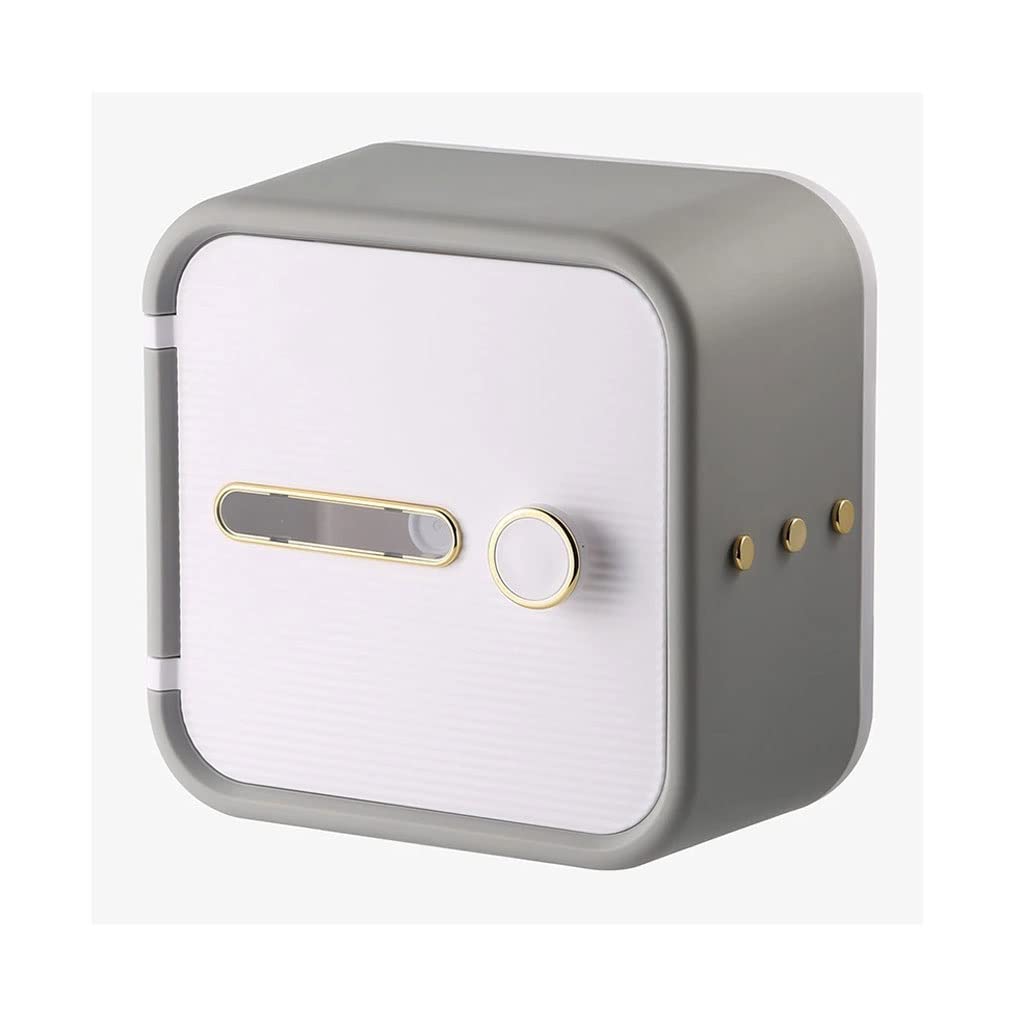 Multifunctional Toilet Paper Holder Bathroom Storage Box Rack Wall-Mounted Waterproof Toilet Accessories Wc Accessories(C)