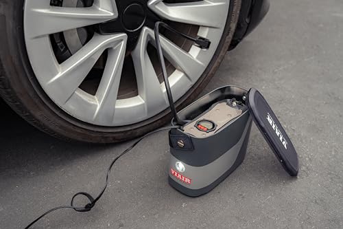 Image of VIAIR Digital EVC75P - Portable Air Compressor Tire Inflator for Car, SUV & Truck | Preset Automatic Shut Off Feature | 12V Road Tire Pump Air Compressor 100 PSI