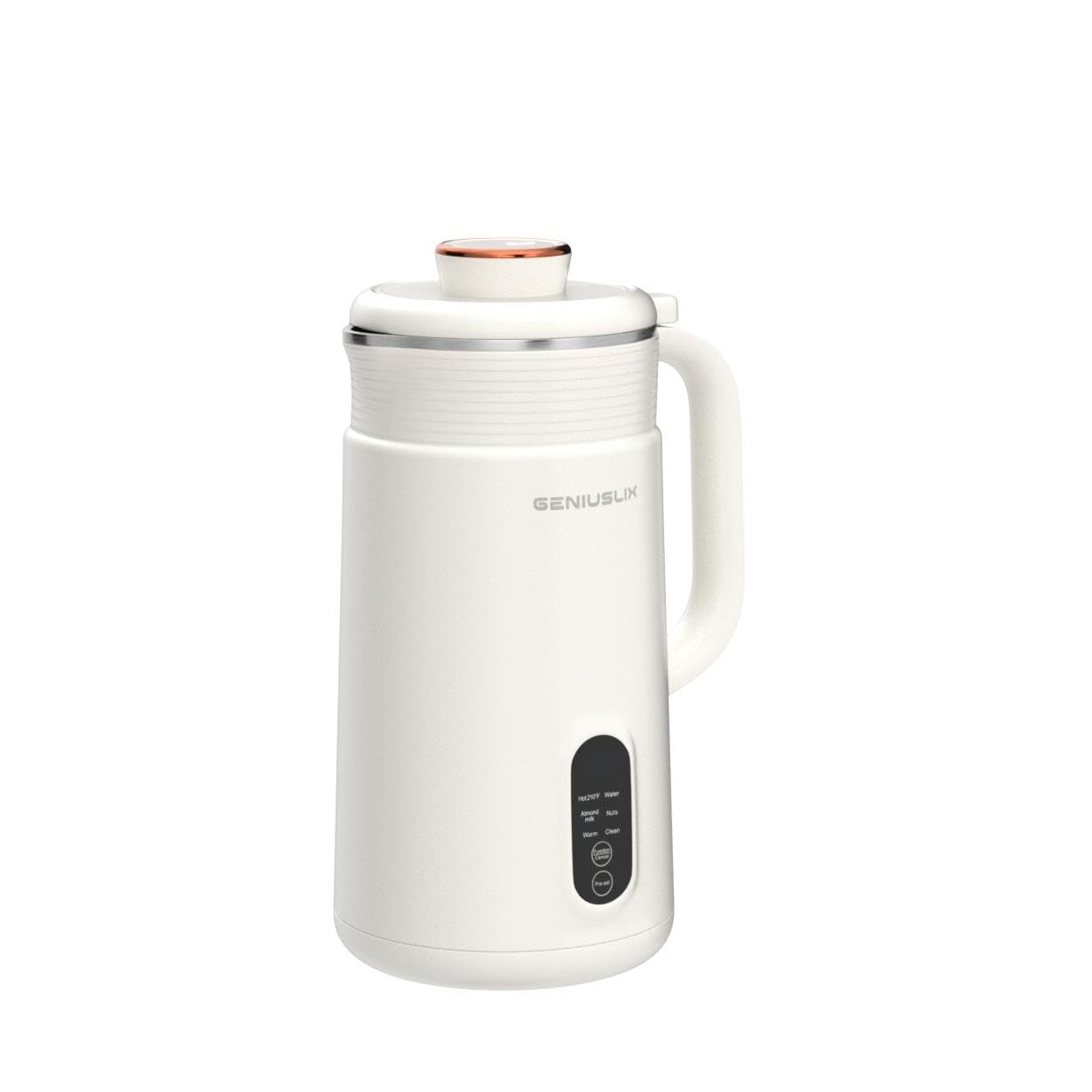 Macchina per fare il latte di noci per latte fatto in casa, a base vegetale con pulizia automatica e controllo della temperatura, macchina per latte di soia, bevande non casearie, macchina