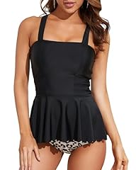 Leopard Print Bikini Bathing Suit Tankini